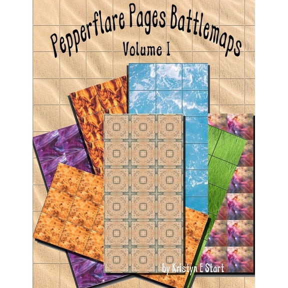 Pepperflare Pages Battlemaps Volume I, (Paperback)