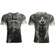 thumbnail image 2 of ARCHAIC BY AFFLICTION Men's T-Shirt S/S HOLY MAN Biker MMA, 2 of 8