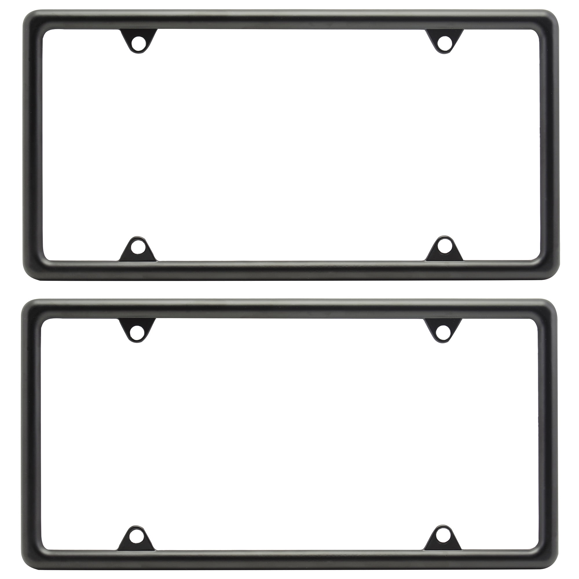 License Plates Frames Truck Car Silicone Protector black US License Plates Cover 