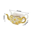 thumbnail image 3 of Efavormart 6 Pack Mixed Paper Teapot Favor Boxes with Vintage Floral Design, Flower Boxes Centerpiece Tea Party Supplies - 10"x3.5"x5", 3 of 5