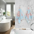 thumbnail image 7 of GZHJMY Pig Cotton Towels Set 2 Pcs Absorbent Hand Towel Face Towels Kitchen Towels Bath Towels for Bathroom Laundry Room Kitchen 16 x 28 Inches, 7 of 7