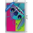 thumbnail image 3 of Disney Lilo and Stitch - Stitch Patchwork Wall Poster, 14.725" x 22.375" Framed, 3 of 6