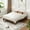 Natural Walnut-Full, variant on 10 Inch Twin/Twin XL/Full/Queen/King/California King Size Wood Platform Bed with Wooden Slats, Nature Platform Bed Frame, No Box Spring Needed, Easy Assembly, Minimalist Bedroom Furniture