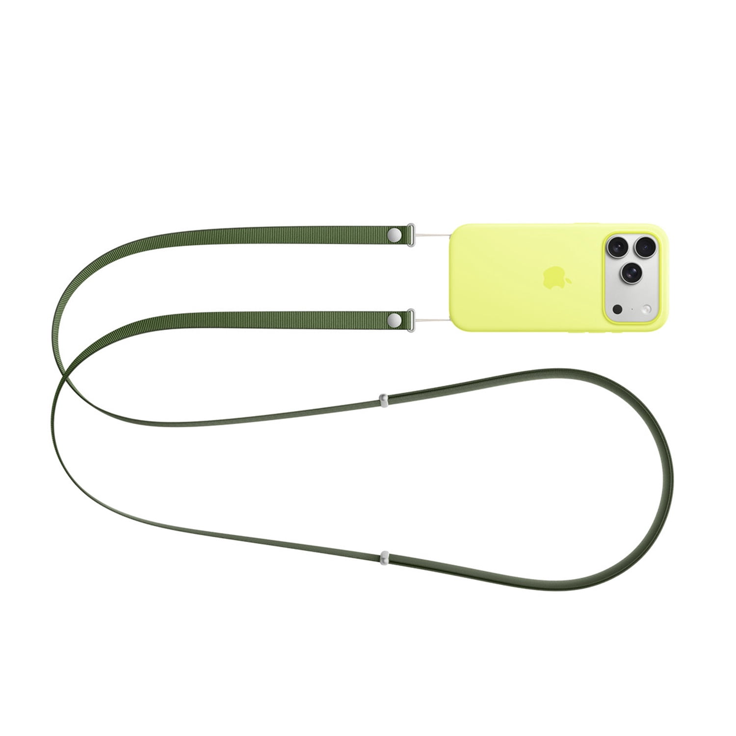 Adjustable Shoulder Lanyard for Smartphone Cases - Dark Green