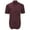 Burgundy, variant on Kustom Kit Mens Short Sleeve Corporate Oxford Shirt