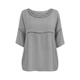 thumbnail image 3 of Black Summer Tops for Women Crop Tshirts Shirts Funny Graphic T-Shirt Generic Blouses for Women, 3 of 6