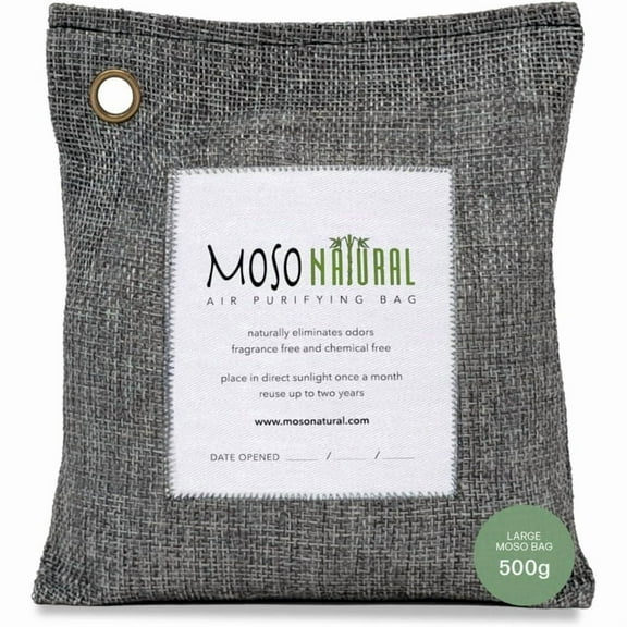 500g Heavy-Duty Air Purifying Bag - Activated Charcoal Odor Eliminator for Large Rooms up to 250sqft