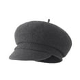 thumbnail image 6 of SikaFu New Wool Octagonal Hats Fashion Version Of Student Hat Solid Color High -End Sensitive Woolen Berets Fashion Hat, 6 of 9