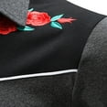 thumbnail image 5 of Fashion Business Shirts for Mens Plus Size Style Embroidered Short Sleeve Printed Shirt Blouse Save to 65% off!, 5 of 9