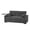 Dark Gray, variant on Tulib 3-in-1 Convertible Sleeper Sofa Bed, Pull Out Loveseat Couch with USB Charging Ports, Cup Holder & Swivel Side Table for Small Spaces, Black