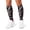 White-1, variant on 3D Printed Calf Compression Sleeves, 360 Seamless Leg Sleeves for Running, Cycling & Sports, One Size, Skull Pirate Print