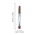thumbnail image 3 of Cooking Tongs Walnut Wood Tongs Cooking Tongs Stainless Steel Non Walnut Tongs Wooden Tongs Cookware Barbecue Tongs For Cooking And Kitchen Tongs Eco Friendl Paper Chip Bags Storage Clips Snack Clips, 3 of 4