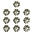 thumbnail image 7 of RUISINERY 10 pieces Flower Plate Plate Decorative Buttons Artificial Pearls Buttons Sew On Clothes Buttons for Craft Cheongsam Decora, 7 of 7