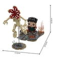 thumbnail image 6 of Honchoes Horror Flower Building Blocks Set Compatible with Lego Demogorgon Figure Toy for Adults Teens 294 Pcs, 6 of 6