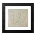 thumbnail image 2 of Edward Francis Burney 13x12 Black Modern Framed Museum Art Print Titled - Study for the Figures of Demitrius and Two Workmen, 2 of 5