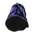 thumbnail image 3 of DALIX 18" Duffle Bag Roll Bag Travel Sports Gym Bag in Purple and Black, 3 of 4