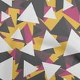 thumbnail image 1 of oneOone Cotton Poplin Yellow Fabric Geometric Sewing Craft Projects Fabric Prints By Yard 42 Inch Wide-N9, 1 of 5