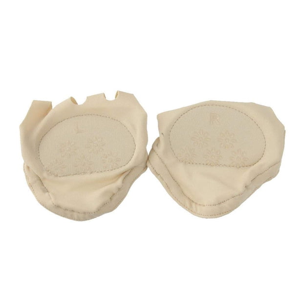 Minnieouse 1 Pair Woman Forefoot Pad Leather High-heel Shoes Foot Inserts Protector Feet Half Personal Sole Support Mat Toe Type3