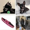 thumbnail image 4 of Bienvenido collares para perros collares para gatos brillantes collares para perros de cuero de gamuza suave y collares para perros con diamantes de imitación para gatos, 4 of 5