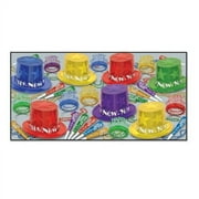 Beistle Star New Year Party Assortment for 50, Multicolor