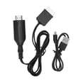 thumbnail image 2 of For PS1/for PS2 To  AV Cable, For PS2 To HD Multimedia Interface HD Link Cable,  Plug And Play Game Console Video Converter Cord, 2 of 8