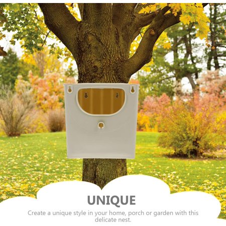 Nests 1 Pieces Plastic Bird Nest Box, Parakeet Bird Nest Box, Plastic