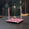 thumbnail image 4 of Wrought Iron Crystal Ball Decorative Tissue Box Holder Stand for Home Office Bedroom Living Room Hotel Countertop, 4 of 5