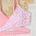 thumbnail image 6 of TOWED22 Girls Swimsuit 3PCS Bikini Sets,Adjustable Shoulder Strap Bathing Suits 5-14Y Girls' Swimwear with Cover Up Skirt Pink,11-12 Y, 6 of 6