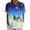 Multicolor, variant on Shirts for Women Summer Short Sleeve 90s Halloween Print Casual Collared Work Blouse