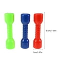 thumbnail image 4 of 8pcs Ergonomic ABS Dumbbells Hand Bars Children Morning Exercise Barbells, 4 of 6