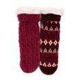 thumbnail image 4 of MUK LUKS Women's Tall Rib Cuff Cabin Socks, 2-Pack, S-XL, 4 of 7