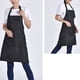 thumbnail image 5 of Delantal ajustable Bewildely de cocina de lino algodón poliéster 12pcs Rosa roja, 5 of 6