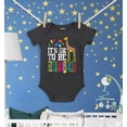 thumbnail image 3 of Shop4Ever It's OK to Be Different Autism Awareness Giraffe Baby's Bodysuit Infant Cotton Romper 18 Months Black, 3 of 5