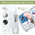 thumbnail image 2 of Irrigador bucal portátil Suyoo 350 ml 3 modos 5 boquillas USB, 2 of 5