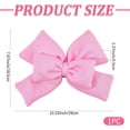 thumbnail image 2 of Pink Motorcycle Helmet Large Bowknot Soft Cloth Coquette Aesthetic Motorbike Decorative Removable Patches Ornaments for Motorcycle Pink, 2 of 9