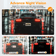 thumbnail image 3 of 3 Canales Dash Cam, Parte Delantera Trasera 4K/2.5K+1440P 3.16" Full HD con Wi-Fi y Tarjeta de 64GB Grabadora de Tablero de Automóvil Pantalla IPS, Visión Nocturna Gran Angular, Sensor G, Estacionamiento las 24 Horas, Grabación en Bucle, 3 of 7