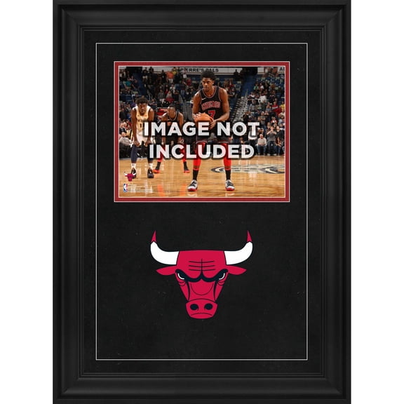 Chicago Bulls Deluxe 8" x 10" Horizontal Photograph Frame with Team Logo