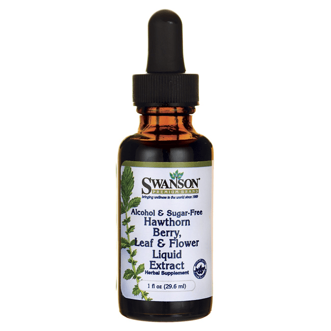 Swanson Hawthorn Berry, Leaf & Flower Liquid Extract (AlcoholFree