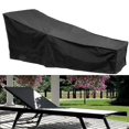 thumbnail image 3 of Heavy Duty Waterproof Sun Lounger Sunbed Garden Furniture Cover Patio Rattan-, 3 of 5