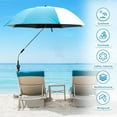 thumbnail image 5 of LHWEN 360° Adjustable Beach Umbrella with Large Clip Sunshade for Outdoor Camping Chair Umbrella Wind and Easy to Assemble Portable Sun for Family Outings and Baby Walks, 5 of 5