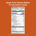 thumbnail image 5 of RUSSELL STOVER Sugar Free Peanut Butter Cup Chocolate Candy, 4.7 oz. bag, 8 Count, 5 of 6