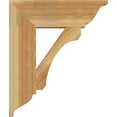 thumbnail image 3 of Ekena Millwork 6"W x 22"D x 26"H Legacy Traditional Rough Sawn Bracket, Western Red Cedar, 3 of 4