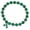 F, variant on Green Natural Stone Bracelet, Genuine Gemstone Beaded Stretch Bracelet for Women, Healing Crystal Jewelry