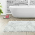 thumbnail image 6 of 2 Pcs Bathroom Rugs and Mats Sets, Extra-Soft Plush Bath mat Shower Bathroom Mat, Super Absorbent, White, 6 of 6