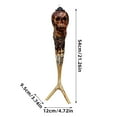 thumbnail image 3 of Halloween Skull Tiki Torches for Outdoor Garden Patio – Decorative Flame Torches for Yard, Lawn, Landscape Lighting – Spooky Halloween Party Decorations for Porch, Pathway, and Backyard, 3 of 6