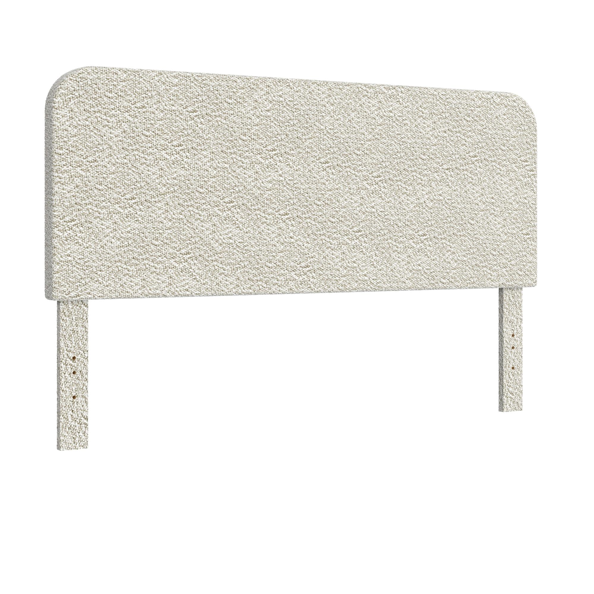 Better Homes & Gardens Juliet Full/Queen Boucle Headboard, Ivory