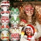 thumbnail image 1 of Xihbxyly Ventas de Liquidación Marco de Gafas Navideñas, Gafas Estéreo, Decoración para Adultos y Niños., 1 of 4