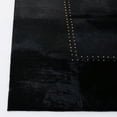 thumbnail image 3 of SAFAVIEH Studio Leather Quentin Bordered Area Rug, Black, 8' x 10', 3 of 11