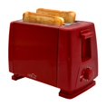thumbnail image 1 of Hauz AT2SR - Grille-Pain 2 Tranches, Fente Grand, Plateau Ramasse-Miettes, 750 Watts, Rouge, 1 of 1