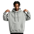 thumbnail image 2 of Men Hoodie Sweatshirt Pullover With Kangaroo Pocket Lightweight Casual Hooded Top Apparel For Spring Fall Wear, 2 of 7